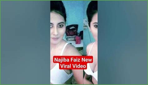 Najiba Faiz Viral Video, Najiba Faiz MMS Leak, Najiba Faiz Scandal Hot Photos